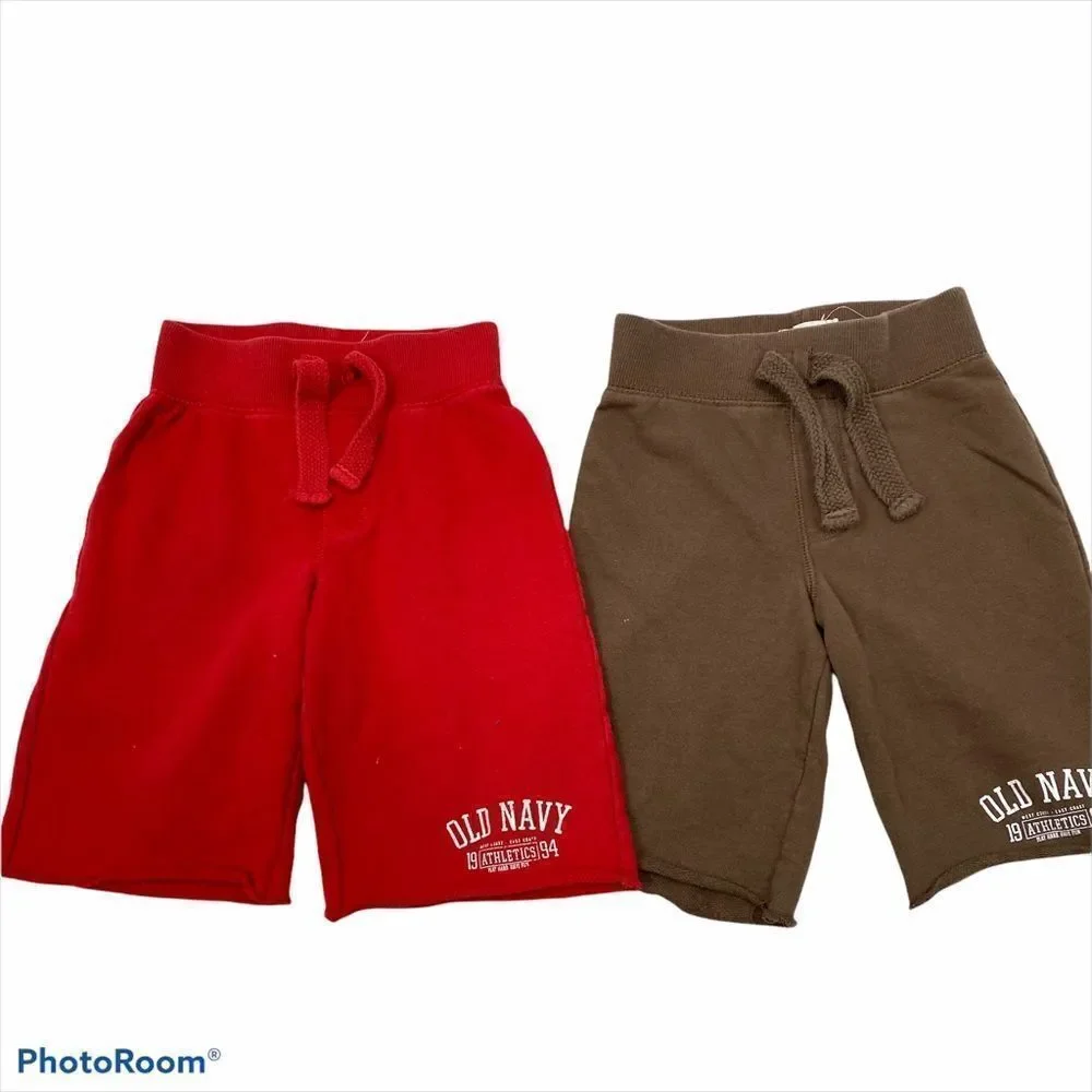 Lot of 2 Pairs of‎ Boys Old Navy Casual Shorts 3T